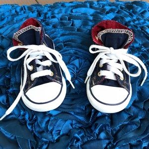 Blue Toddler Converse - High top